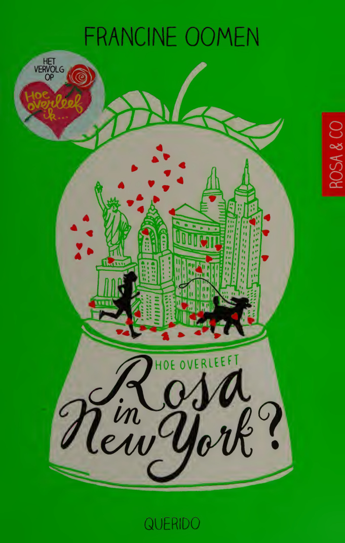 Hoe overleeft Rosa in New York Dutch Edition Francine Oomen Kitap Kapağı