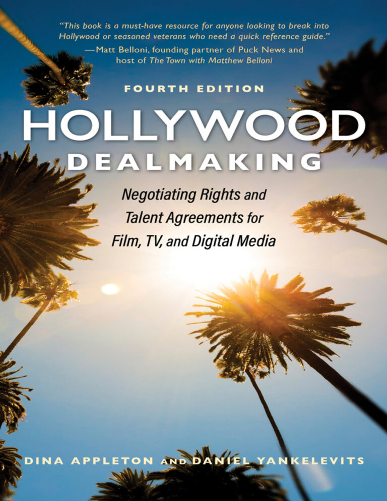 Hollywood Dealmaking 4th ed Dina Appleton Kitap Kapağı
