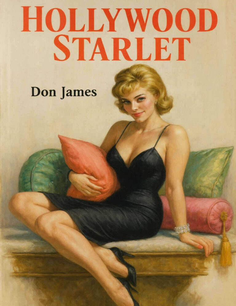 Hollywood Starlet Don James Kitap Kapağı