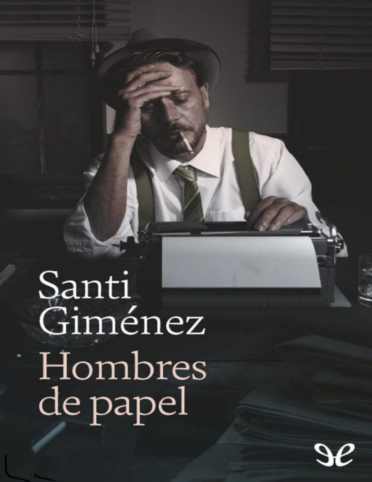 Hombres de papel Santi Gimenez Kitap Kapağı
