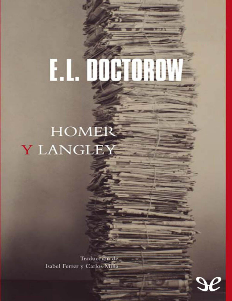 Homer y Langley E L Doctorow Kitap Kapağı