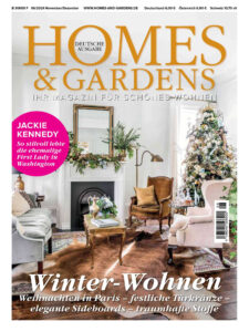 Homes n Gardens NovemberDezember 2024 GER Homes n Gardens Kitap Kapağı