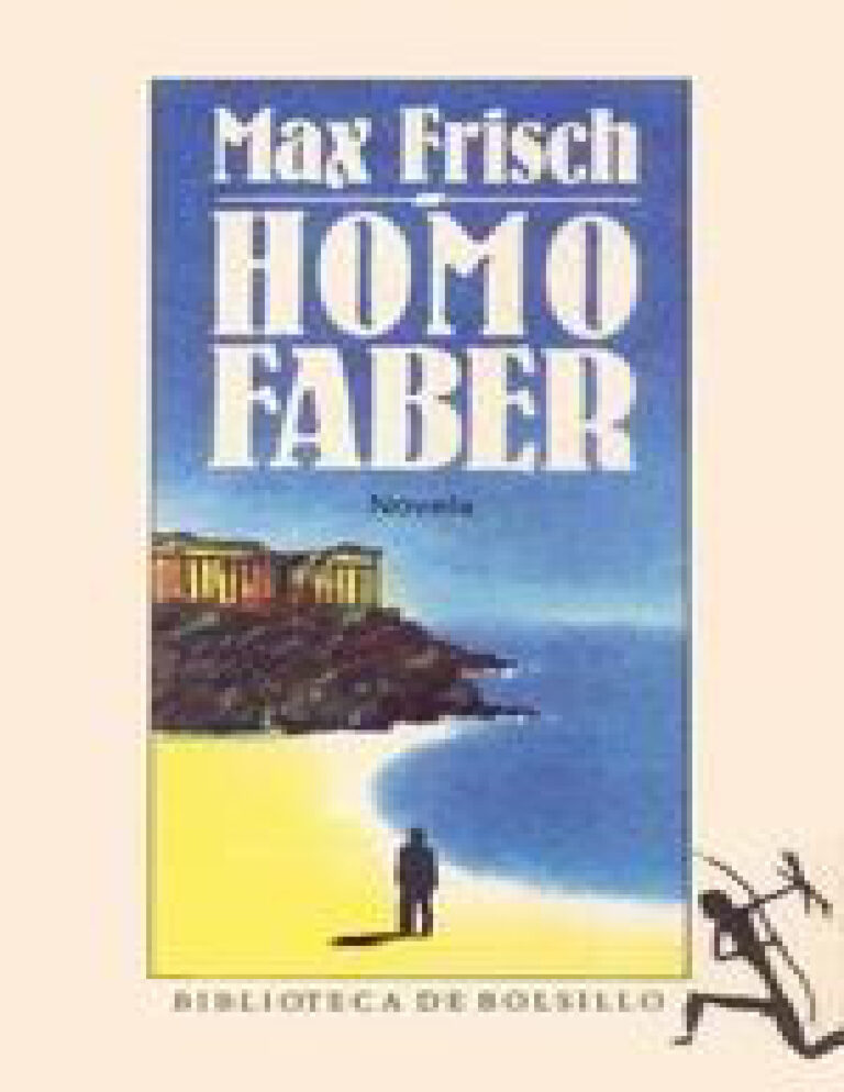 Homo Faber Max Frisch Kitap Kapağı