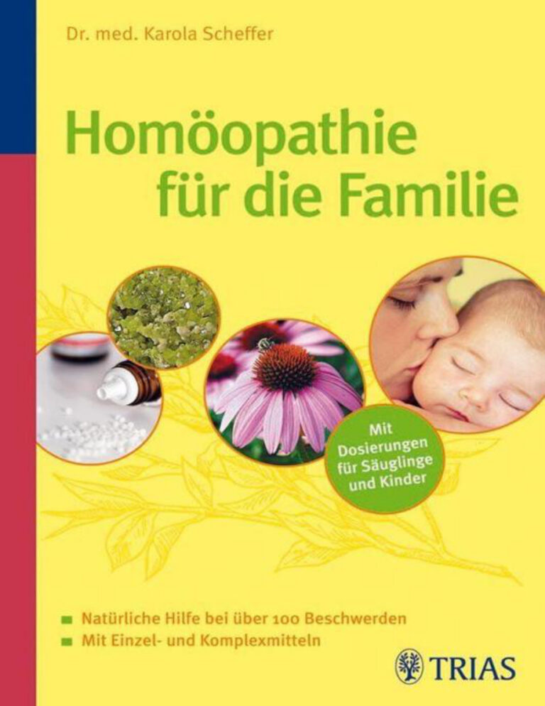 Homoopathie fur die Familie German Edition Scheffer Karola Kitap Kapağı