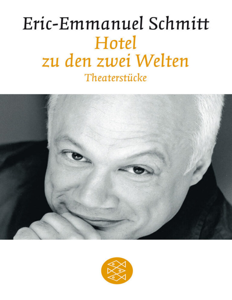 Hotel zu den zwei Welten Theaterstucke German Edition Eric Emmanuel Schmitt Kitap Kapağı