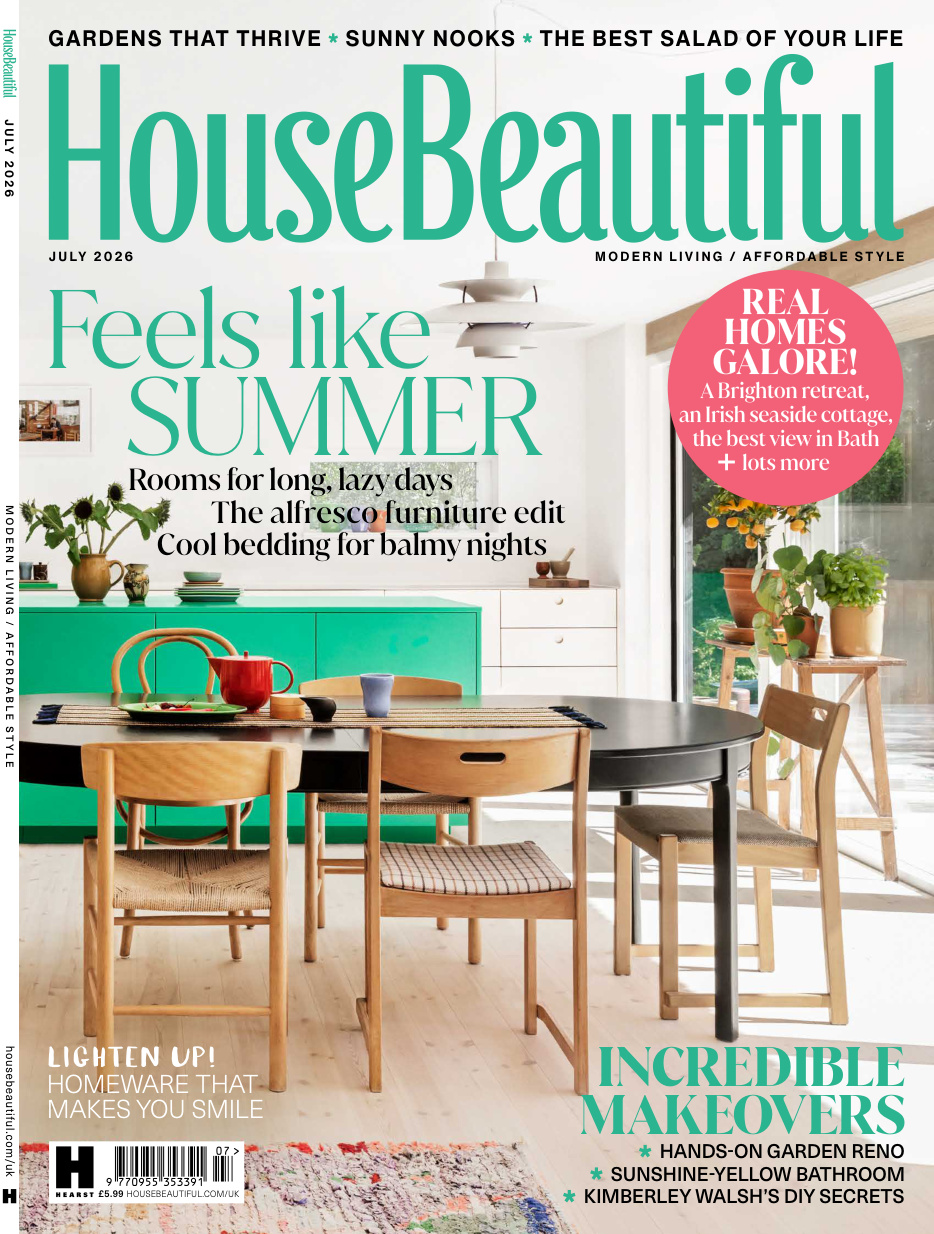 House Beautiful UK July 2026 House Beautiful UK Kitap Kapağı