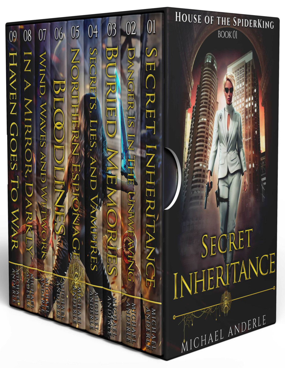 House of the SpiderKing Complete Series Boxed Set Michael Anderle Kitap Kapağı