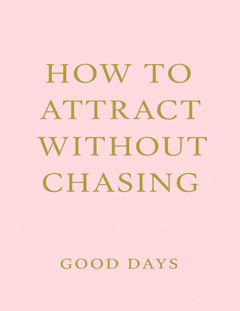 How To Attract Without Chasing Luna solstice Kitap Kapağı