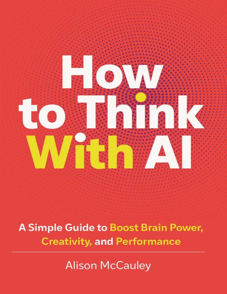 How To Think With AI Alison McCauley Kitap Kapağı