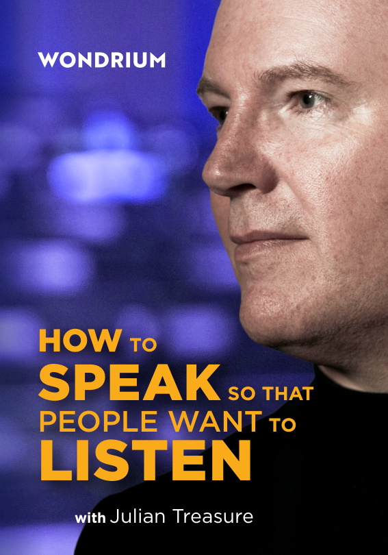 How to Speak So People Want to Listen Julian Treasure Kitap Kapağı