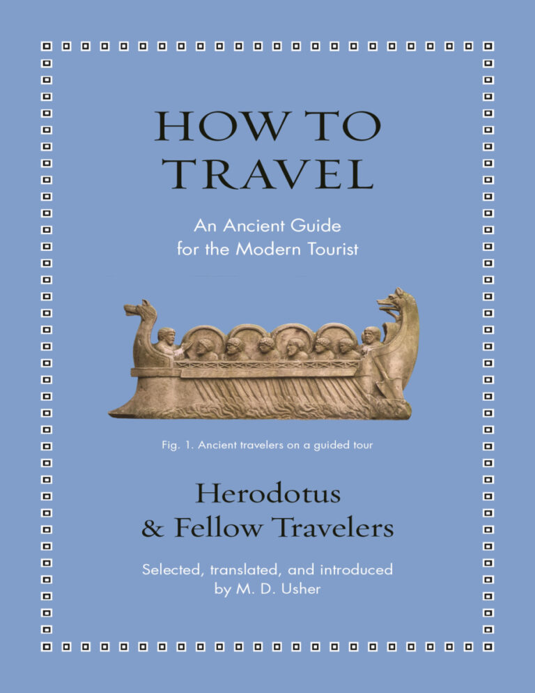 How to Travel Herodotus M D Usher Kitap Kapağı