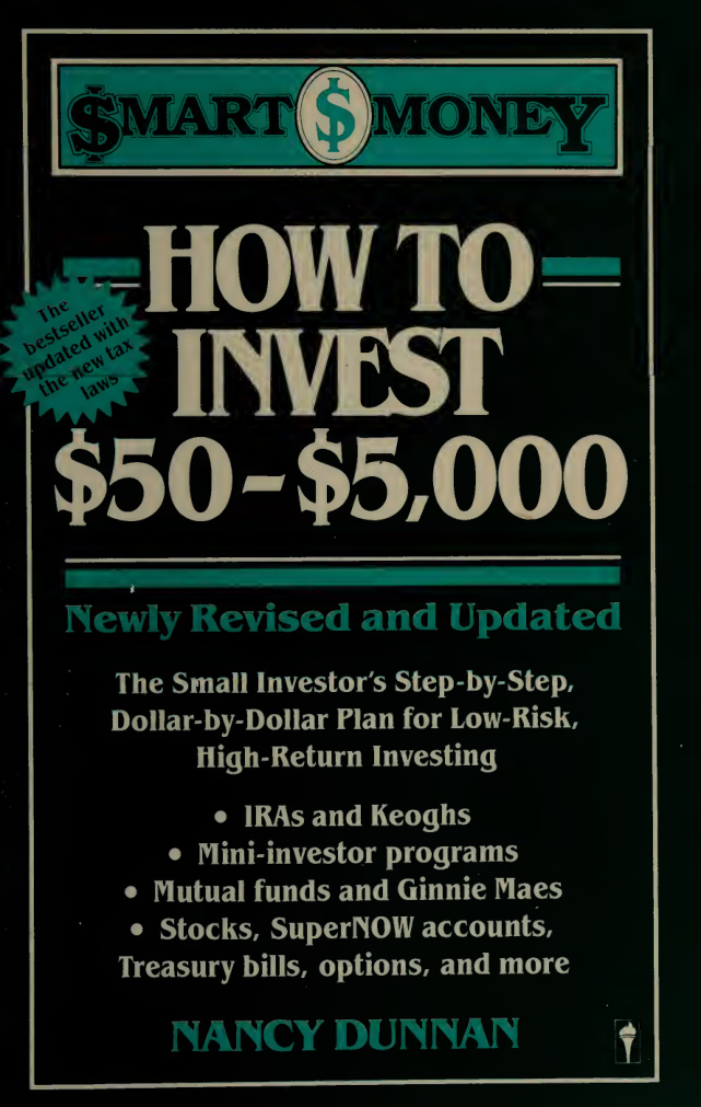How to invest 50 5000 Nancy Dunnan Kitap Kapağı