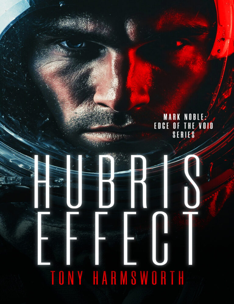 Hubris Effect tony harmsworth Kitap Kapağı
