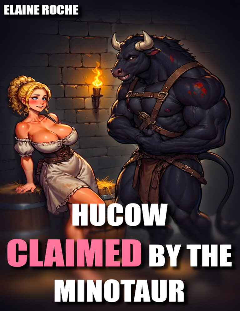 Hucow Claimed By The Minotaur Elaine Roche Kitap Kapağı