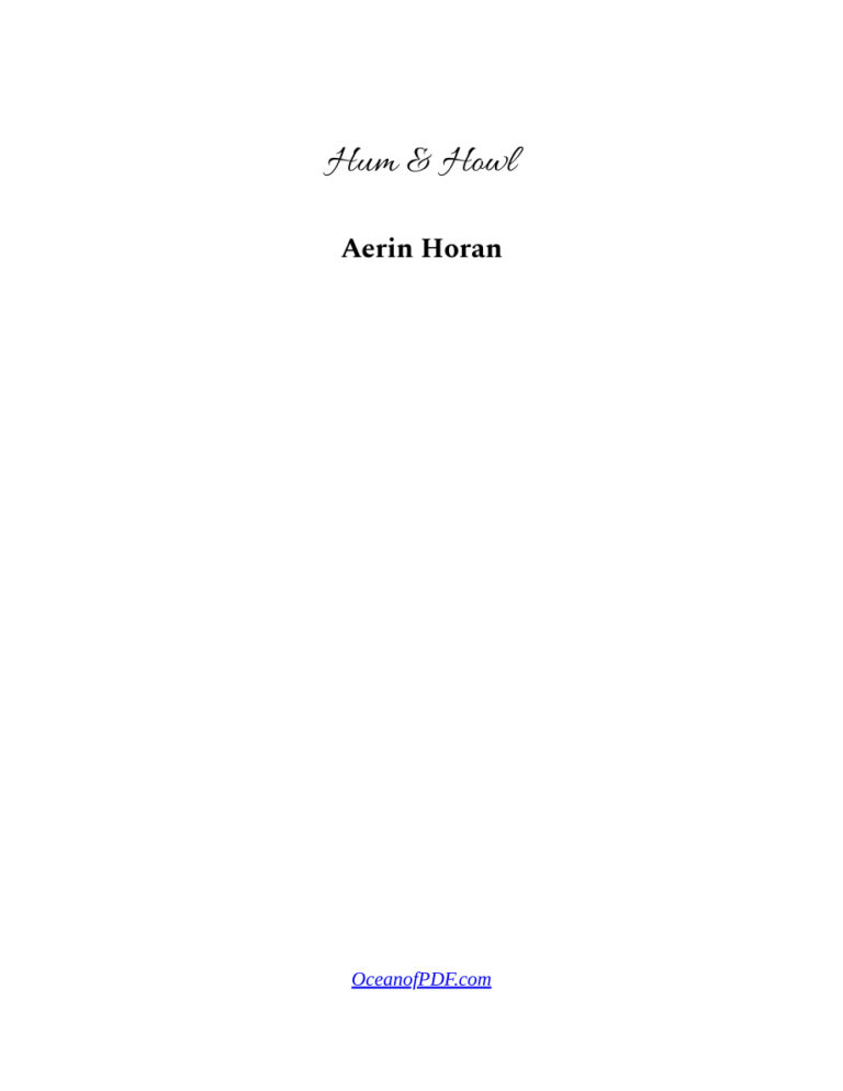 Hum n Howl Aerin Horan Kitap Kapağı