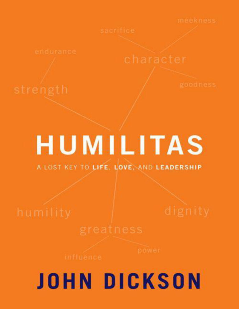 Humilitas John Dickson Kitap Kapağı