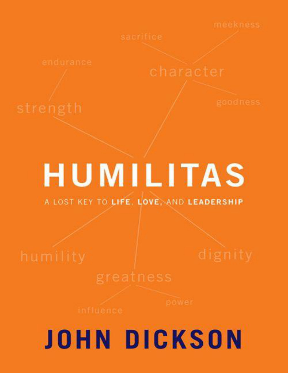 Humilitas John Dickson Kitap Kapağı
