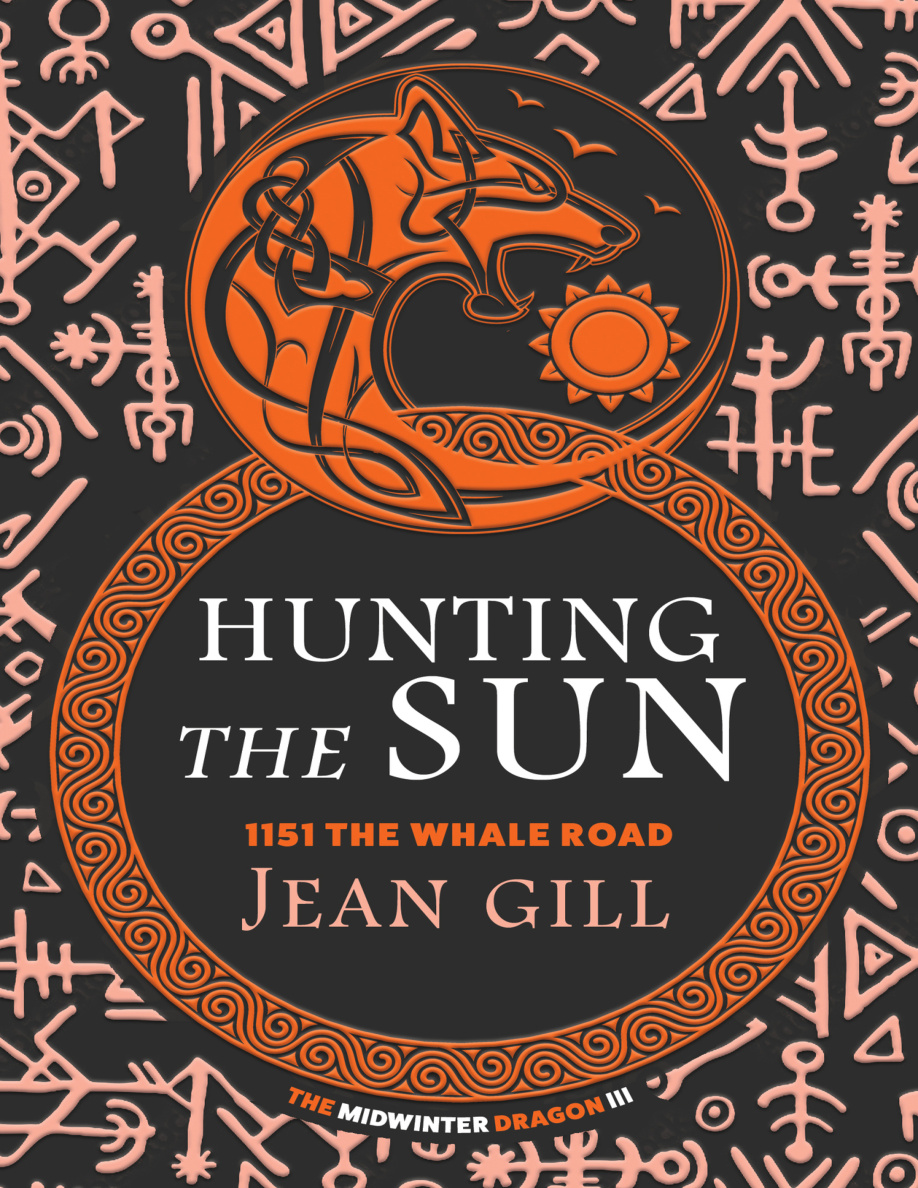 Hunting The Sun Jean Gill Kitap Kapağı