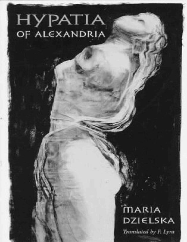 Hypatia de Alejandria Dzielska Maria Kitap Kapağı