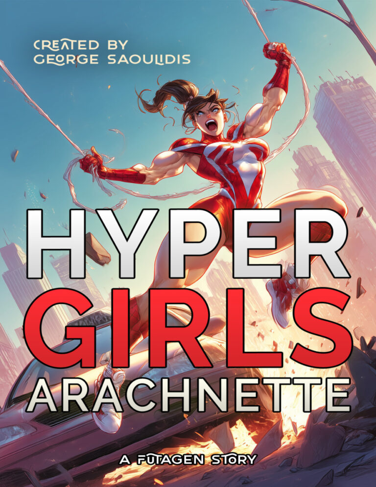 Hyper Girls Arachnette 1 George Saoulidis Kitap Kapağı