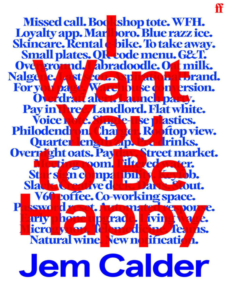 I Want You to Be Happy Jem Calder Kitap Kapağı