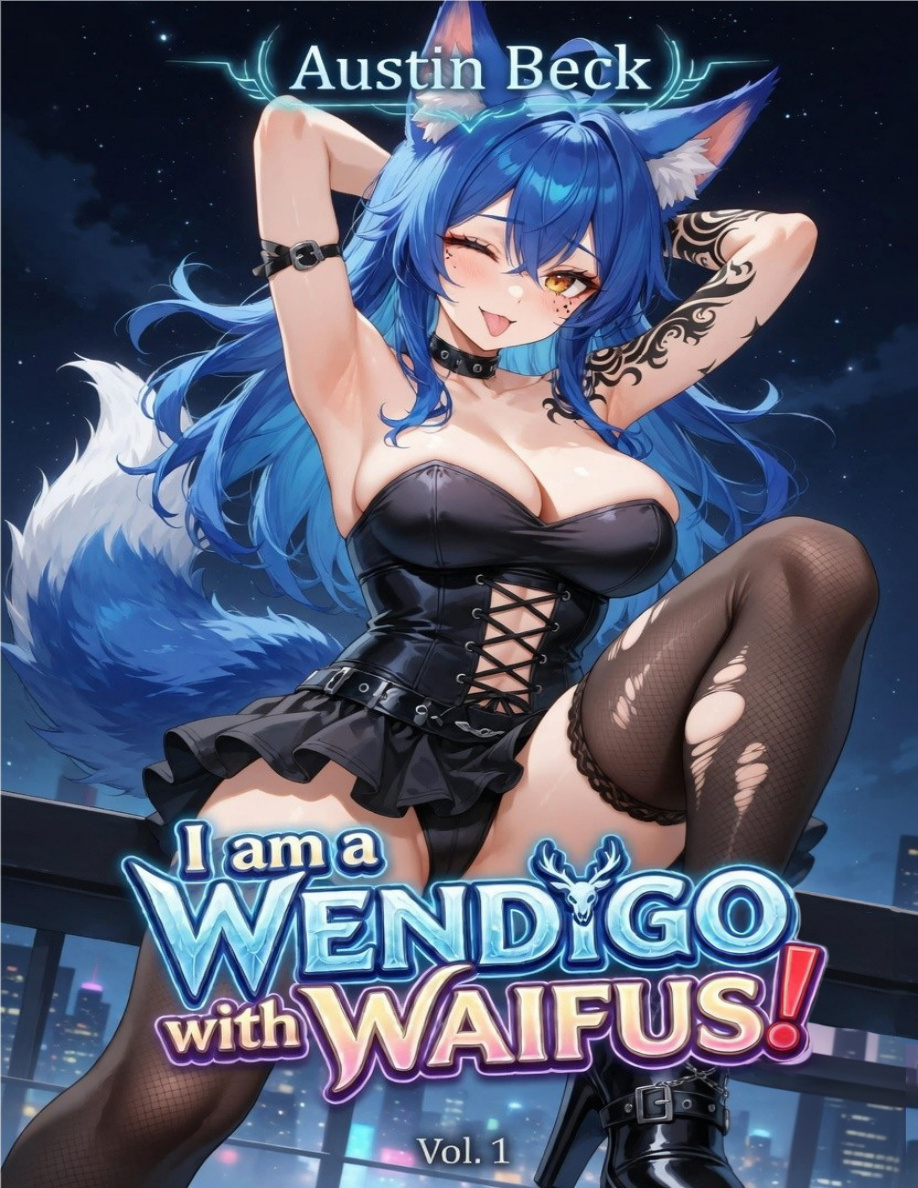 I am a Wendigo with Waifus Volume One Austin Beck Kitap Kapağı