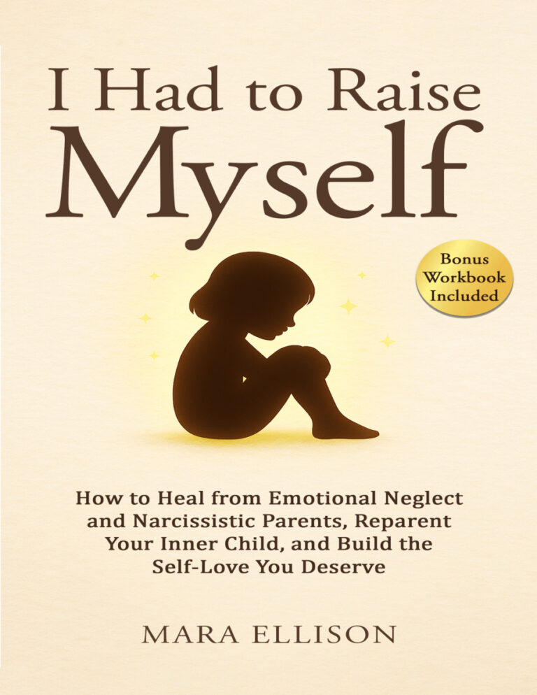 I had to raise myself Mara Ellison Kitap Kapağı
