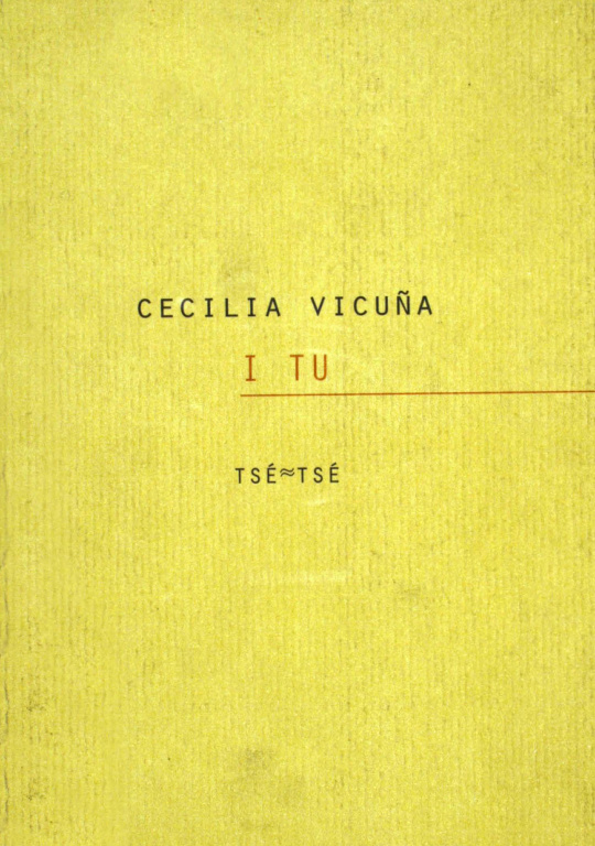 I tu Spanish Edition Cecilia Vicuna Kitap Kapağı