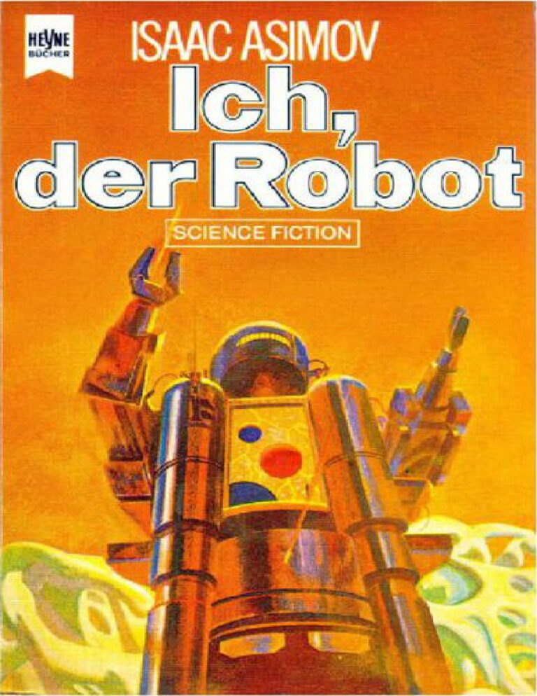 Ich der Roboter German Edition Isaac Asimov Kitap Kapağı