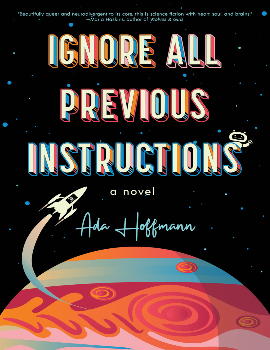 Ignore all previous instructions Ada hoffman Kitap Kapağı