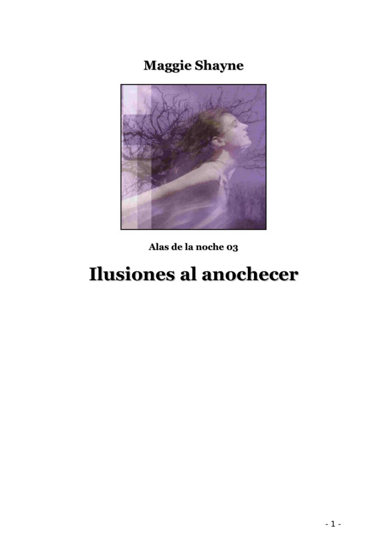 Ilusiones al anochecer Spanish Edition Maggie Shayne Kitap Kapağı