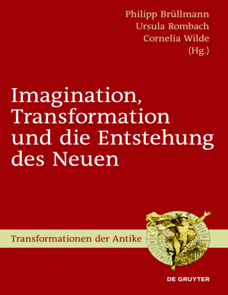 Imagination Transformation und die Entstehung des Neuen German Edition Philipp Brullmann Kitap Kapağı