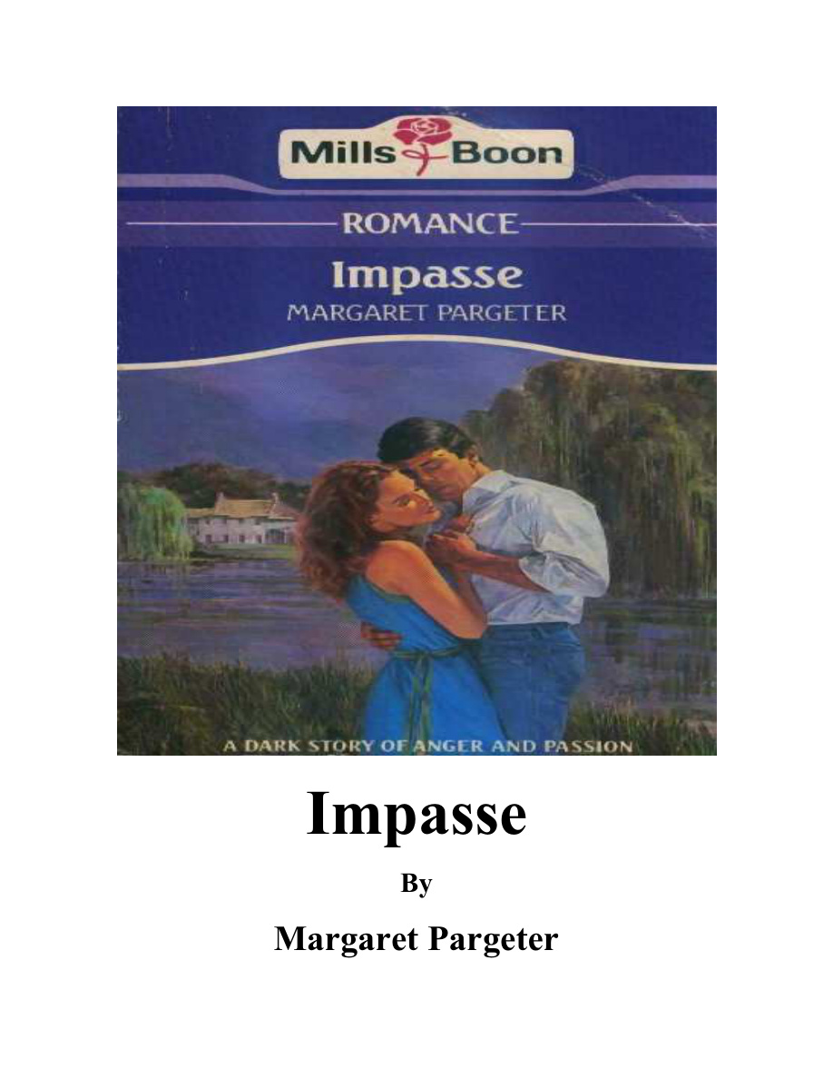 Impasse Margaret pargeter Kitap Kapağı