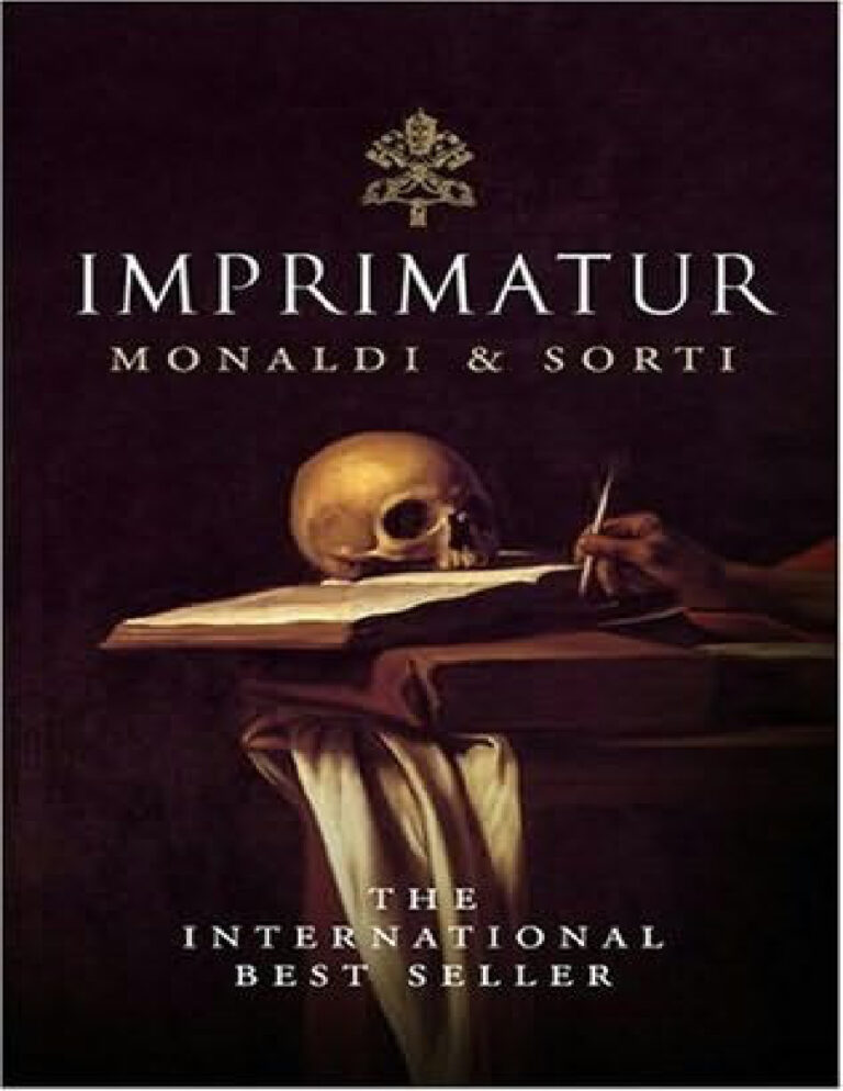 Imprimatur Spanish Monardi Rita Monaldi y Francesco Sorti Kitap Kapağı