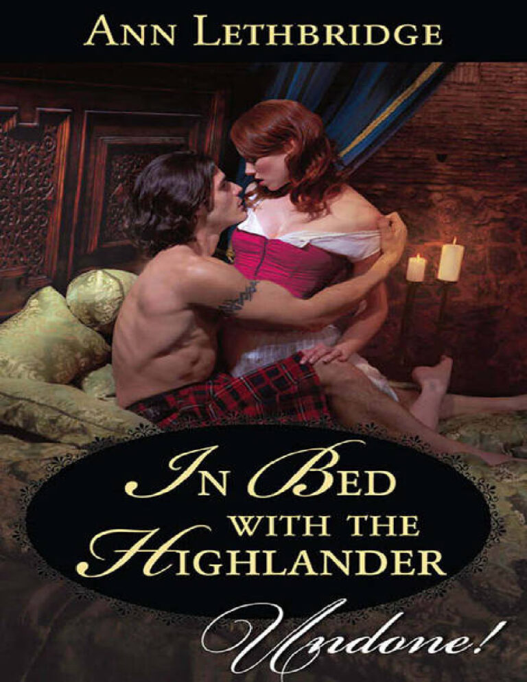 In Bed with the Highlander Ann Lethbridge Kitap Kapağı