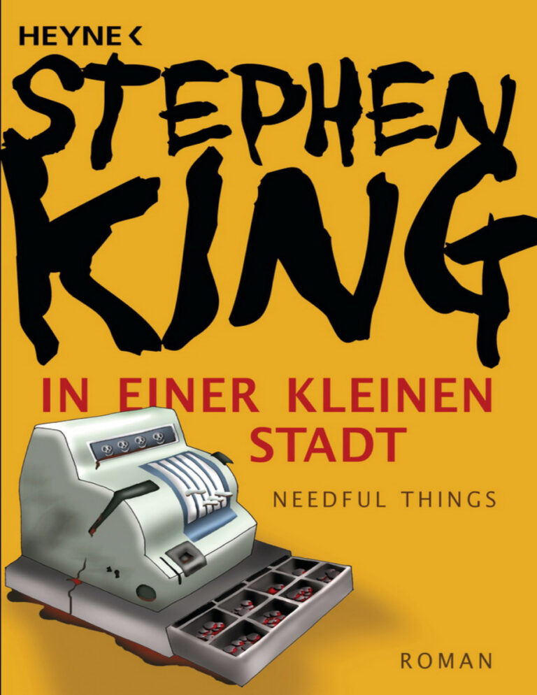 In einer kleinen Stadt German Edition Stephen King Kitap Kapağı