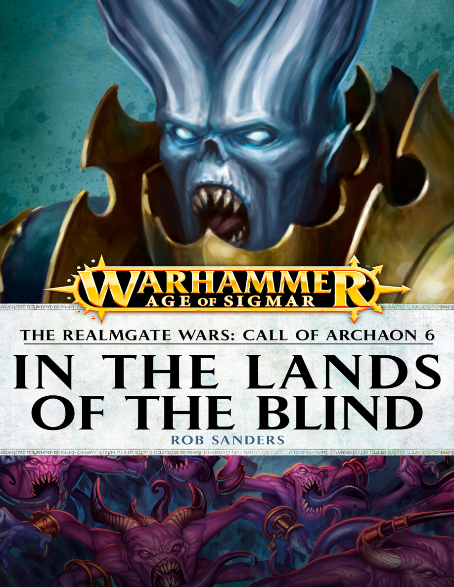 In the Lands of the Blind Rob Sanders Kitap Kapağı