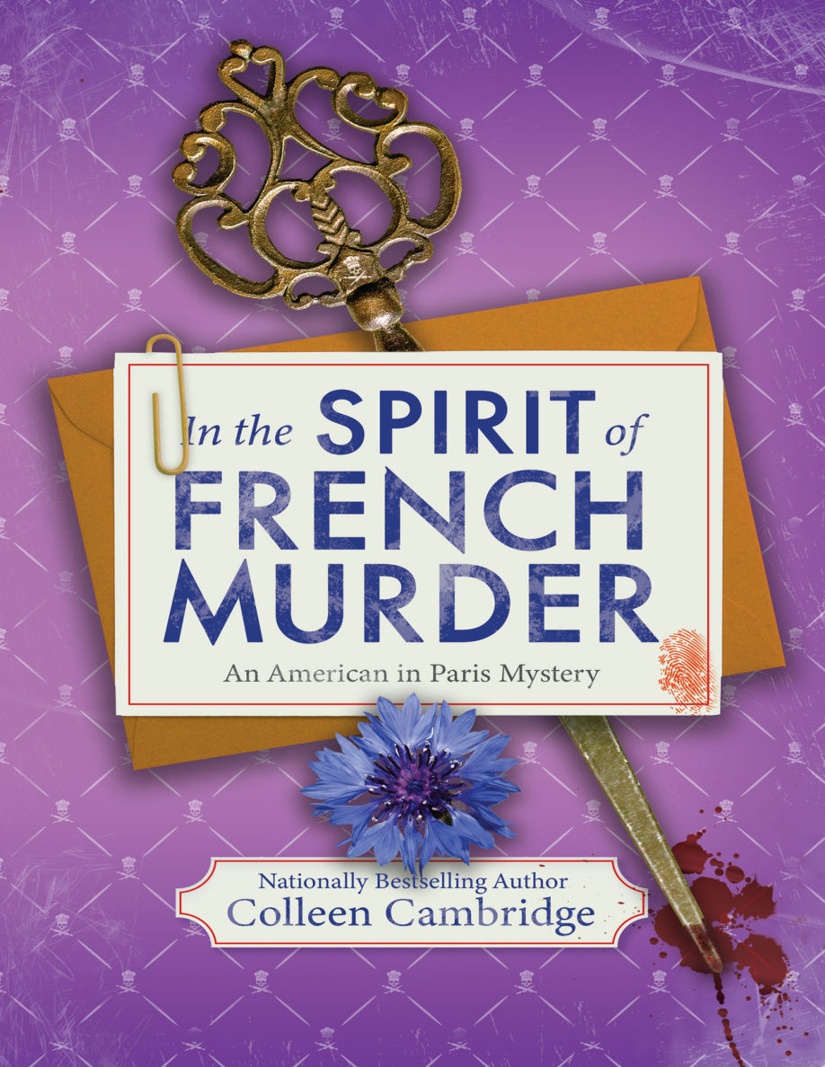 In the spirit of French murder Colleen Cambridge Kitap Kapağı