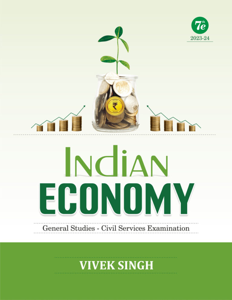Indian economy Vivek singh Kitap Kapağı