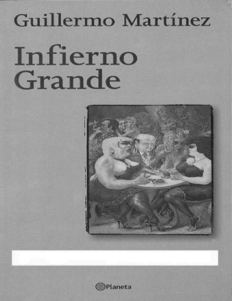 Infierno grande Martinez Guillermo Kitap Kapağı