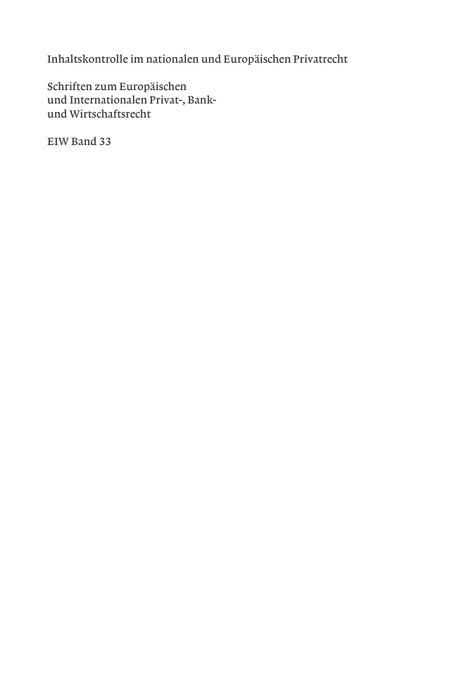 Inhaltskontrolle im nationalen und Europaischen Privatrecht German Edition Karl Riesenhuber Kitap Kapağı