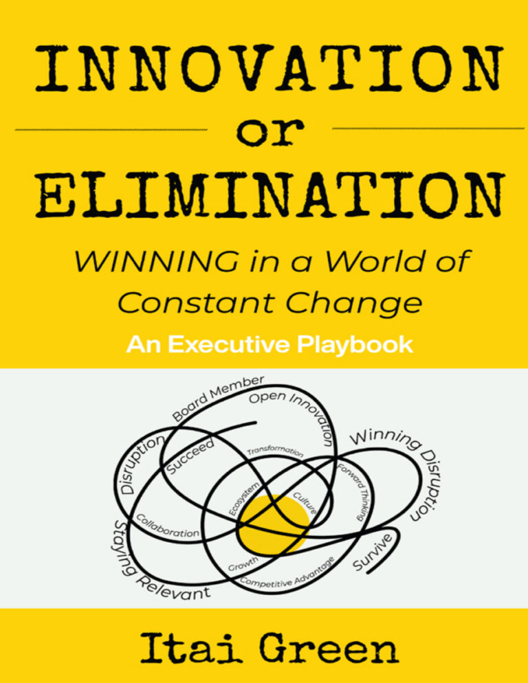 Innovation or Elimination Itai Green Kitap Kapağı