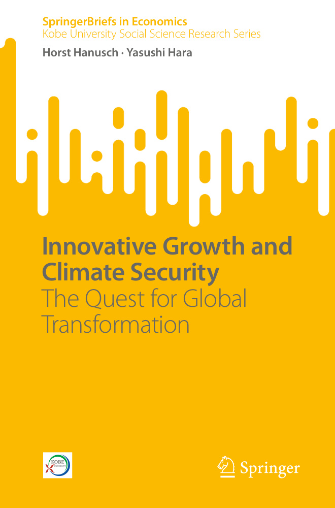 Innovative Growth and Climate Security Horst Hanusch Kitap Kapağı