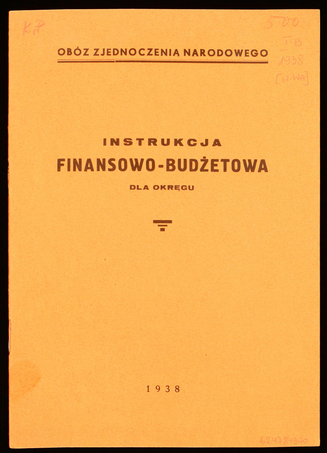 Instrukcja finansowo budzetowa dla okregu Polish Edition budzetowa dla okregu Kitap Kapağı