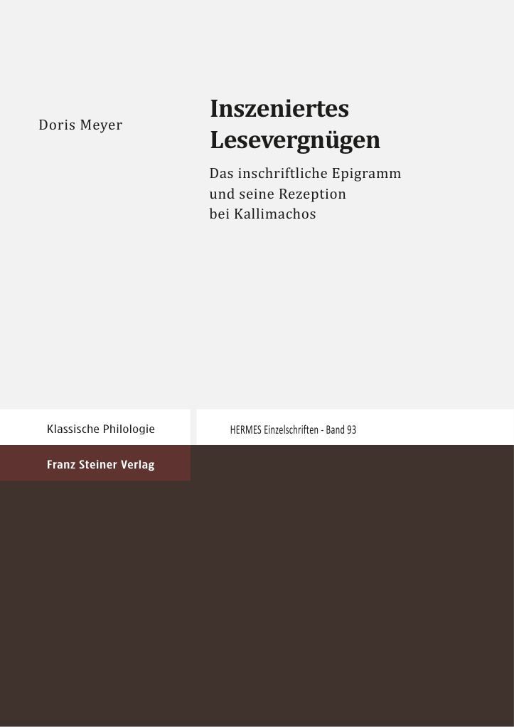Inszeniertes Lesevergnugen German Edition Doris Meyer Kitap Kapağı