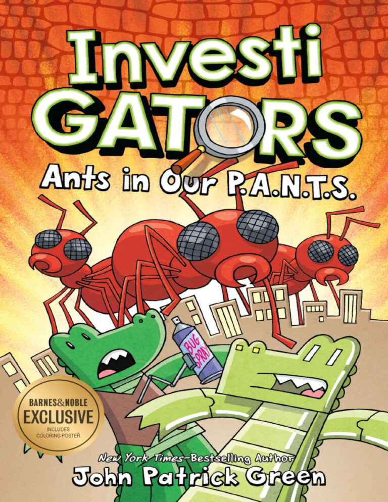 InvestiGators 4 Ants in Our PANTS John patrick green Kitap Kapağı