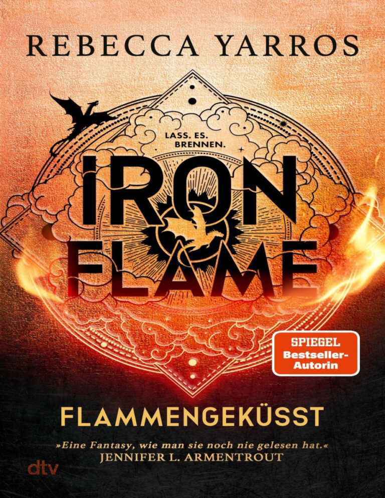Iron flame Flammengekusst German Rebecca Yarros Kitap Kapağı