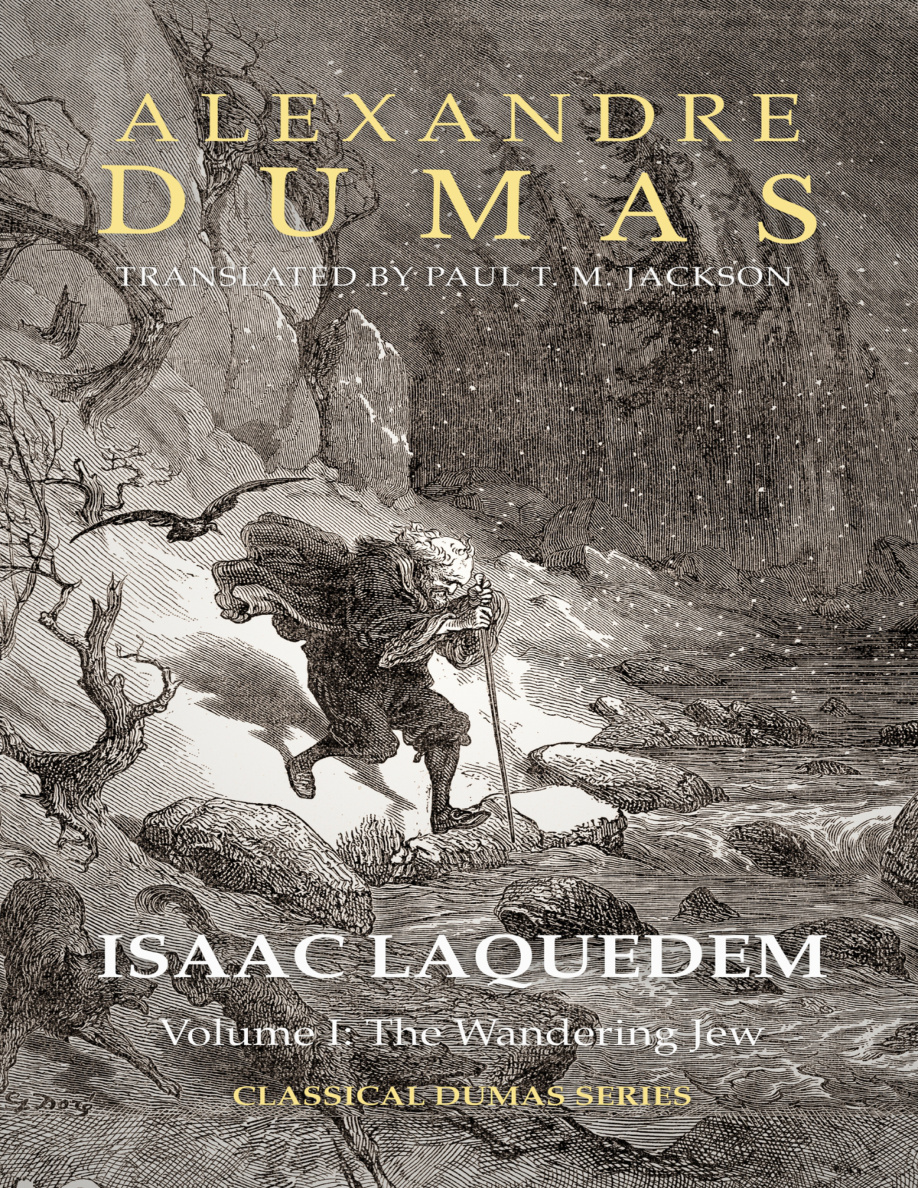 Isaac Laquedem Volume I The Wandering Jew Alexandre Dumas Kitap Kapağı