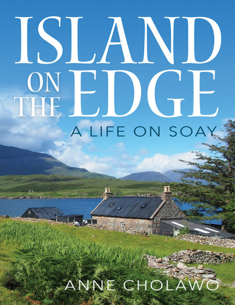 Island on the edge Anne Cholawo Kitap Kapağı