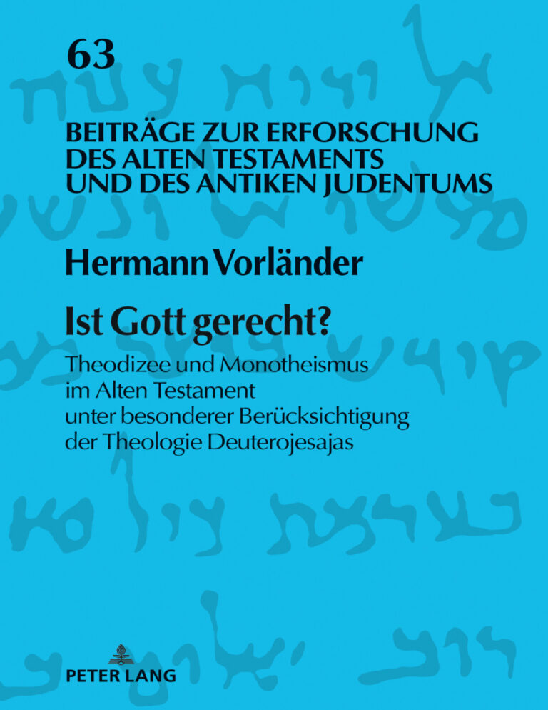 Ist Gott gerecht German Edition Vorlander Hermann Vorlander Kitap Kapağı